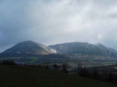 Première neige sur le Mont Poupet, Décembre 2014